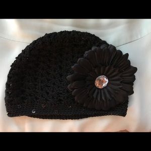 🏆HP Crochet beanie with flower